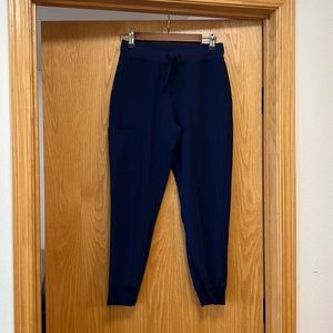 Mandala Navy scrub set.